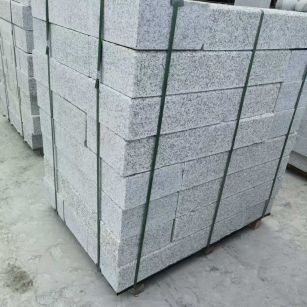 张家口 芙蓉白火烧两面路沿石