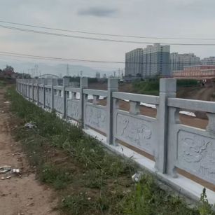 张家口 石材河道栏杆