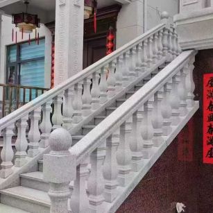 张家口 天然石材 阳台庭院护栏、栏杆