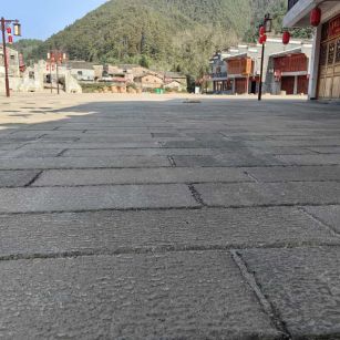 张家口仿古石铺装效果