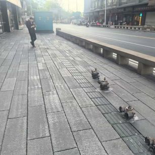 张家口仿古石铺装效果
