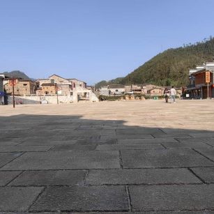 张家口仿古石铺装效果