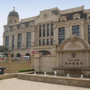 张家口花岗岩黄金麻建筑外墙干挂案例