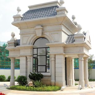 张家口花岗岩在建筑外墙的应用