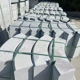 张家口 芝麻灰弧形路沿石