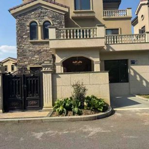 张家口黄金麻别墅干挂效果展示