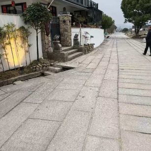 张家口仿古石铺装效果