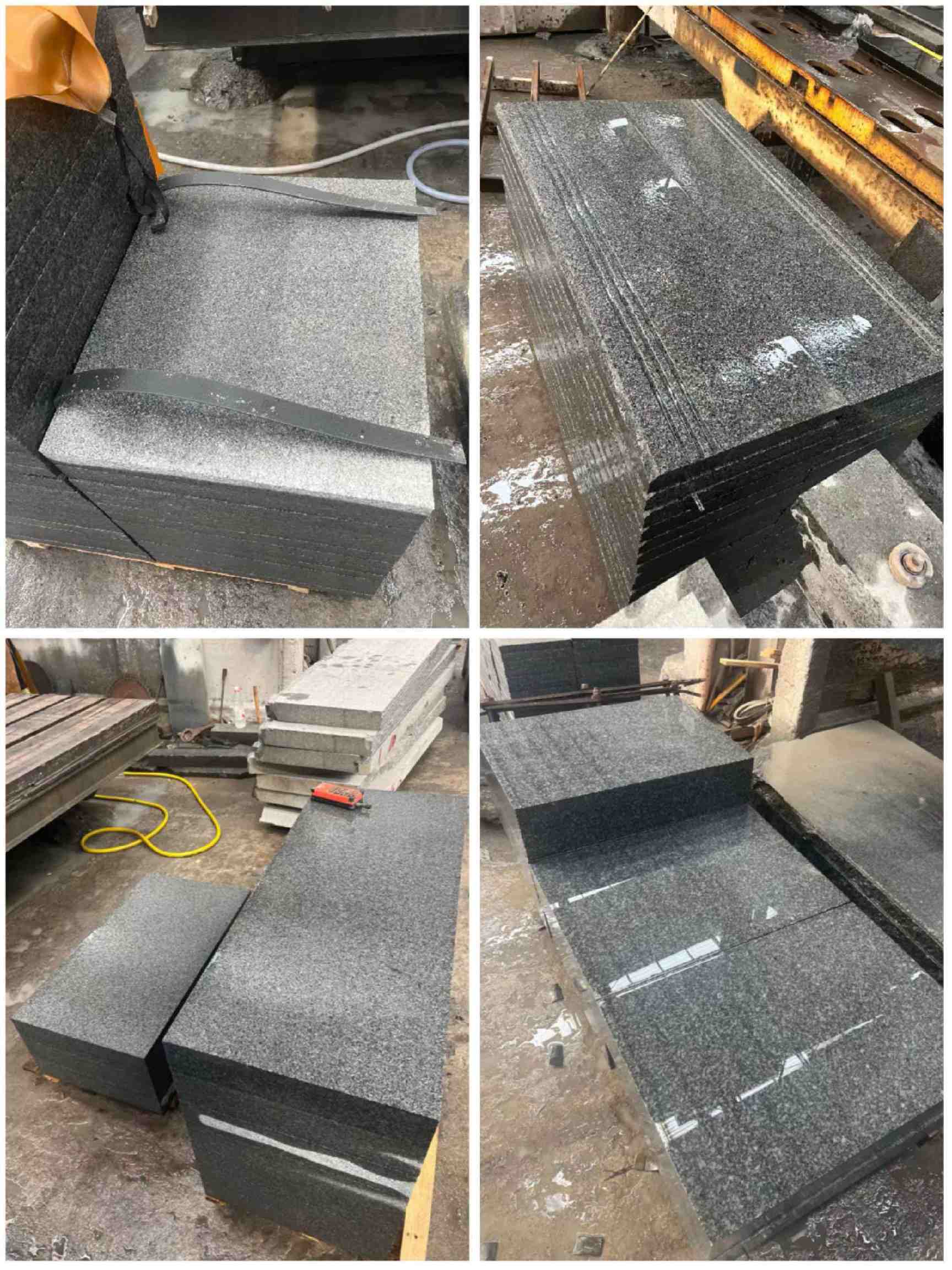 张家口 芝麻黑地铺石材