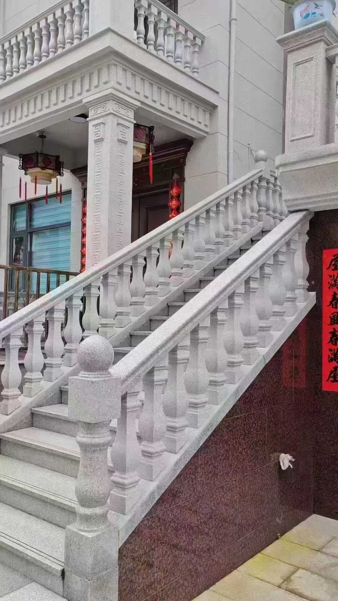 张家口 天然石材 阳台庭院护栏、栏杆