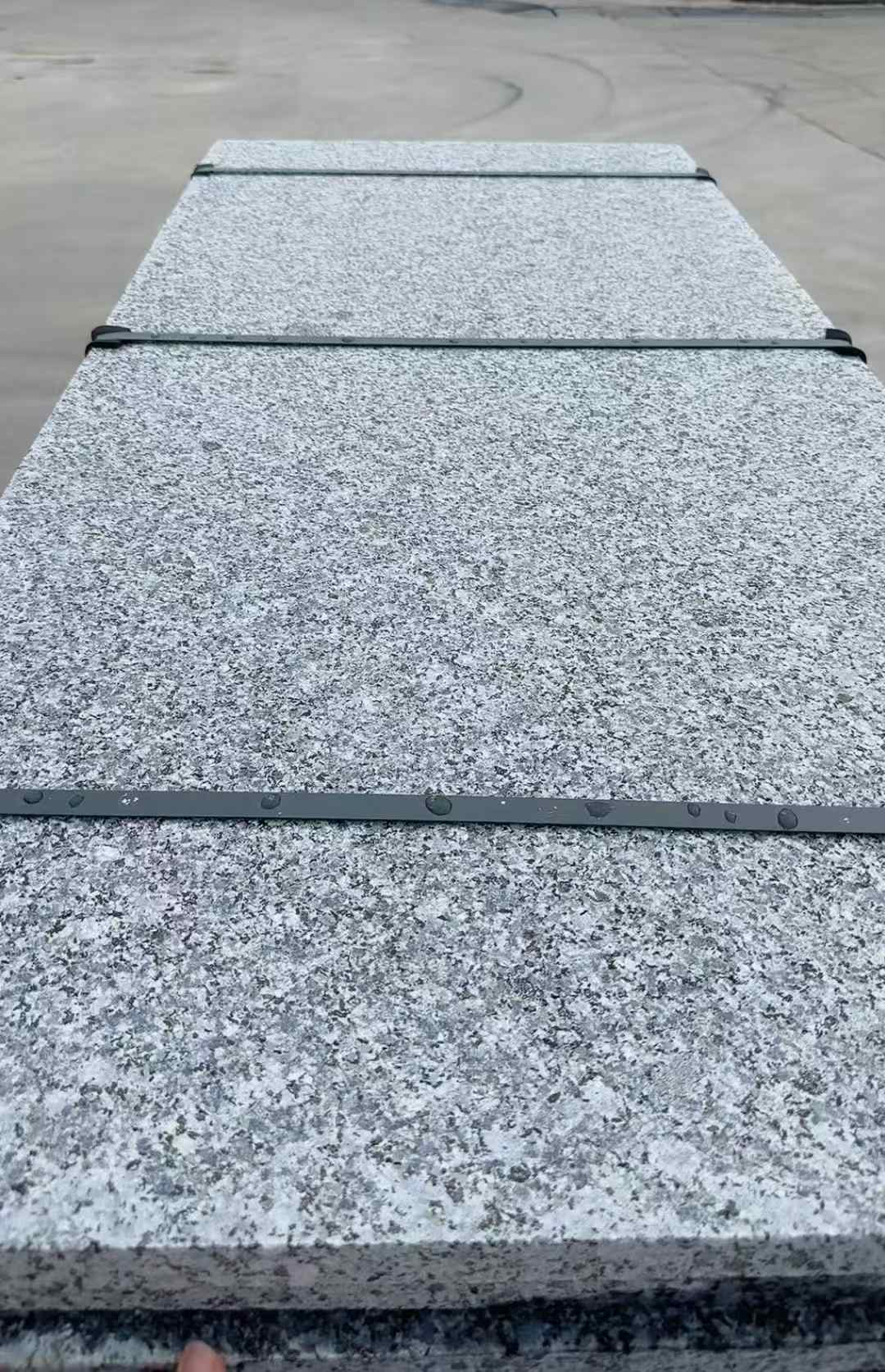 张家口 芝麻黑火烧面毛板，条板，半成品