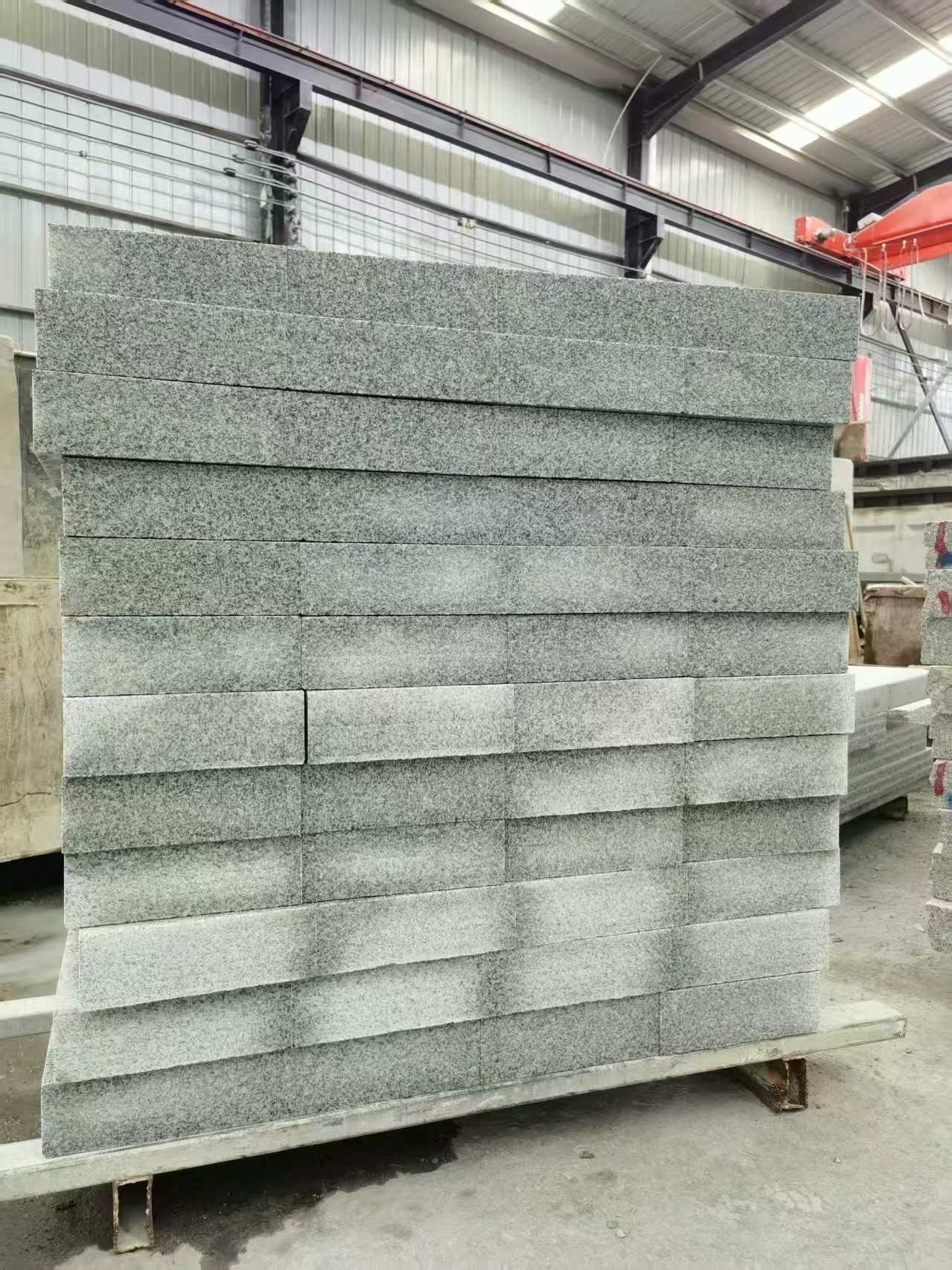 张家口 芝麻白10公分300*600广场地铺，A料定制，尺寸标准，厚薄均匀