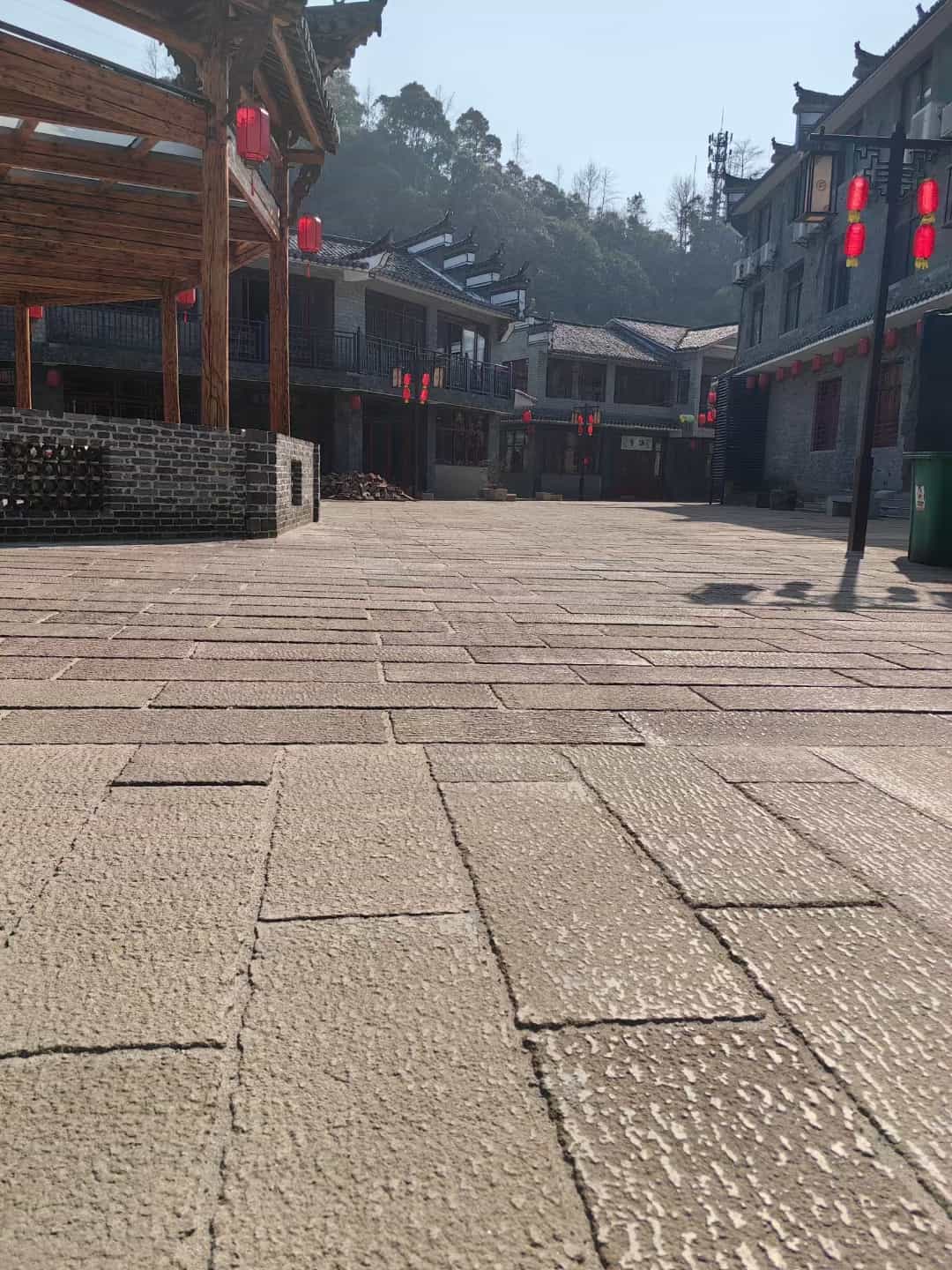 张家口仿古石铺装效果