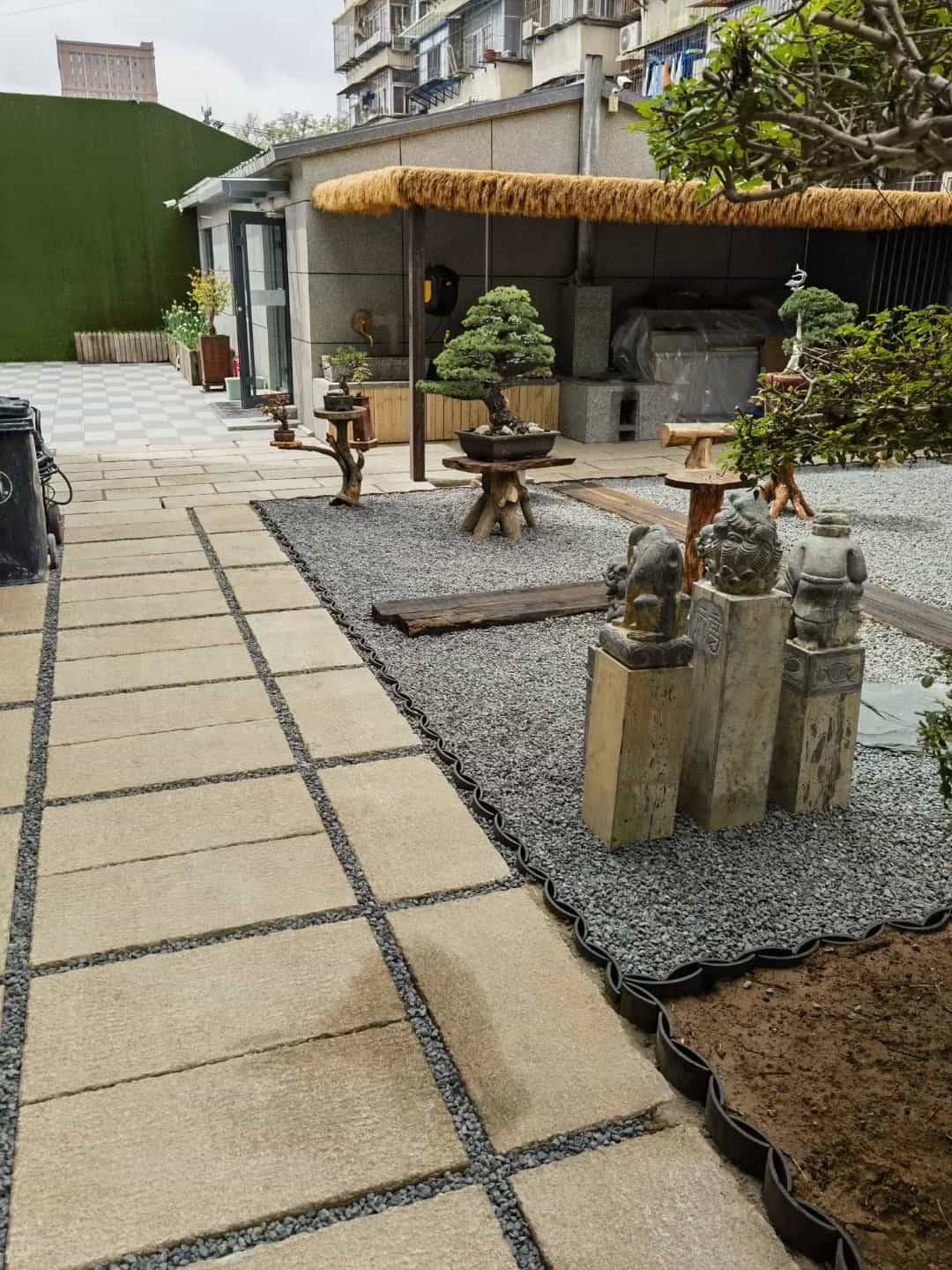 张家口仿古石铺装效果