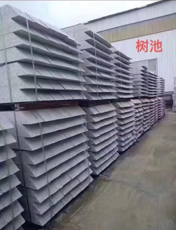 张家口 芝麻灰切头树池