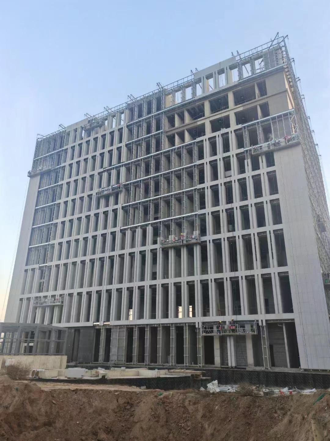 张家口芝麻白外墙干挂案例